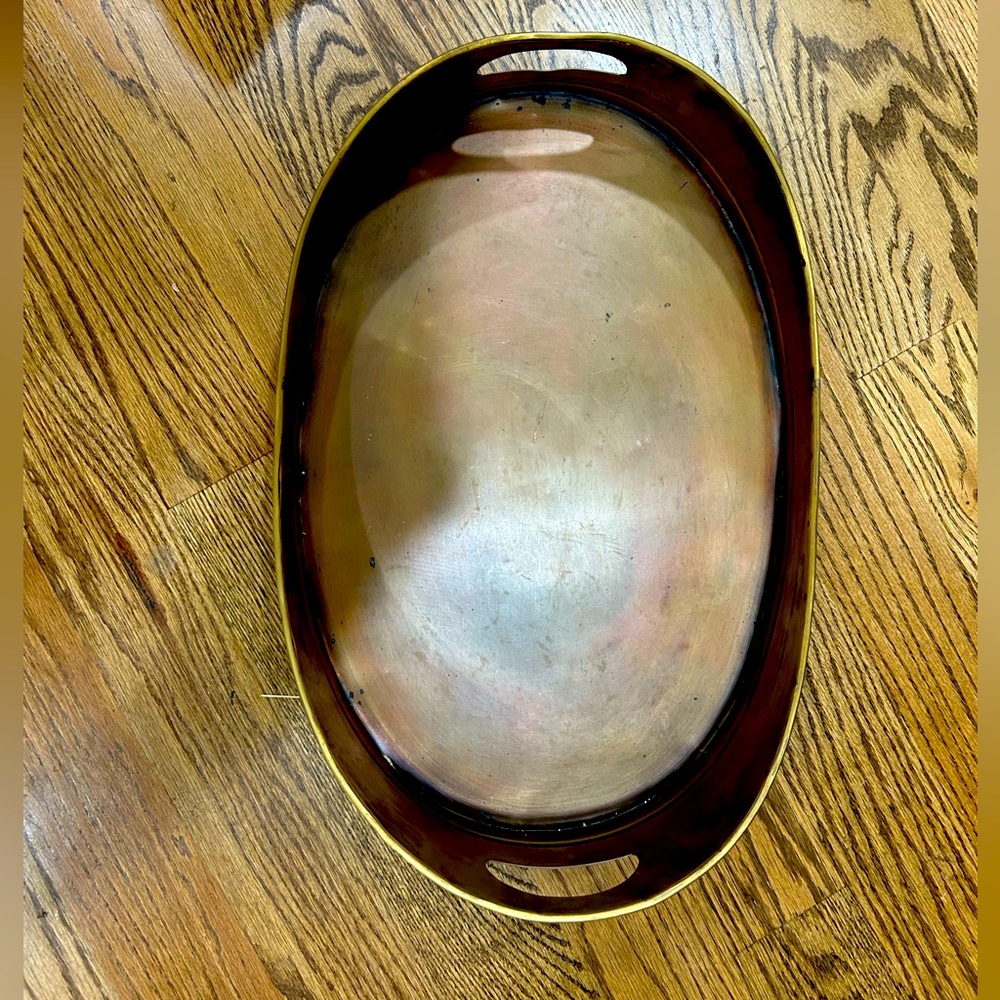 Copper Tray in size 18” Length and 12” Width